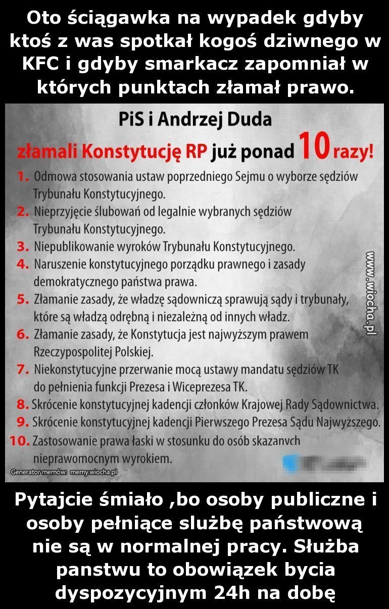 Każdy obywatel ma prawo pytać i nie ma głupich pytań