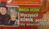 Staszek Pięta też komin wyczyścił 