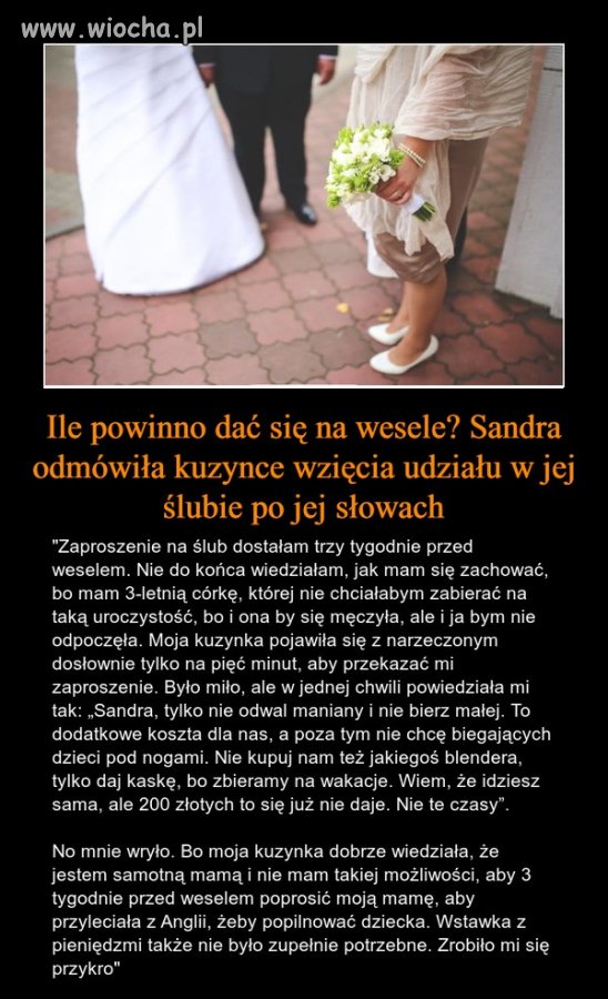 Po takiej gadce nie poszedłbym tam wcale.