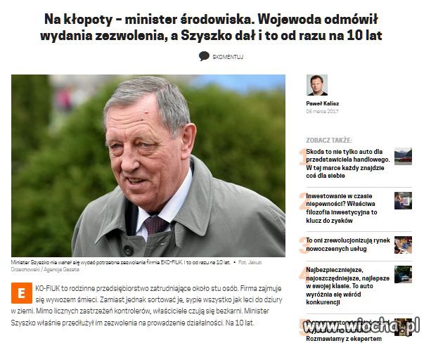 Ministra już nie ma...