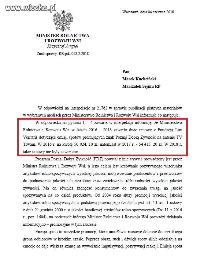 Pieniądze dla Rydzyka za pomoc w 
