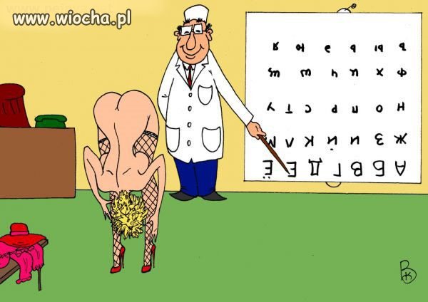 Wizyta u okulisty