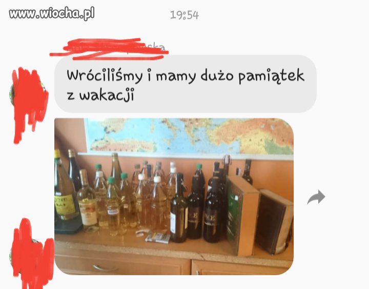 Pamiątka z wakacji