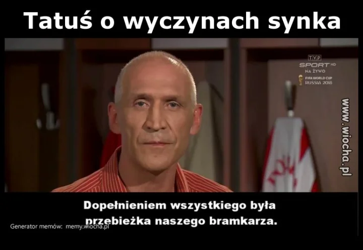 Tatuś o wyczynach synka