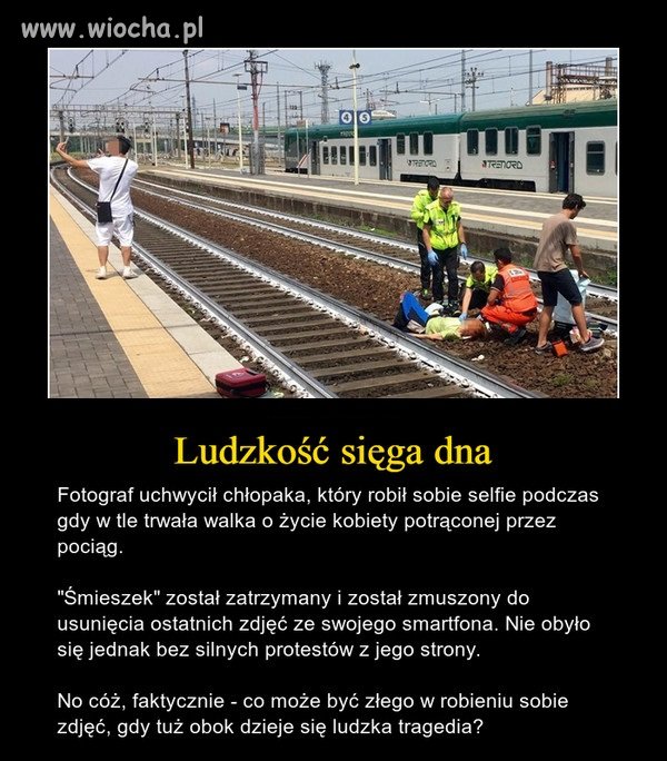 Nie wiem jak to opisać: debilizm, głupota