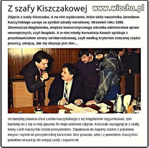 Z szafy Kiszczaka ...
