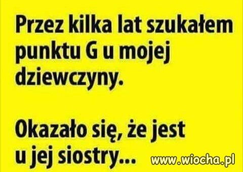 Ale w końcu znalazł