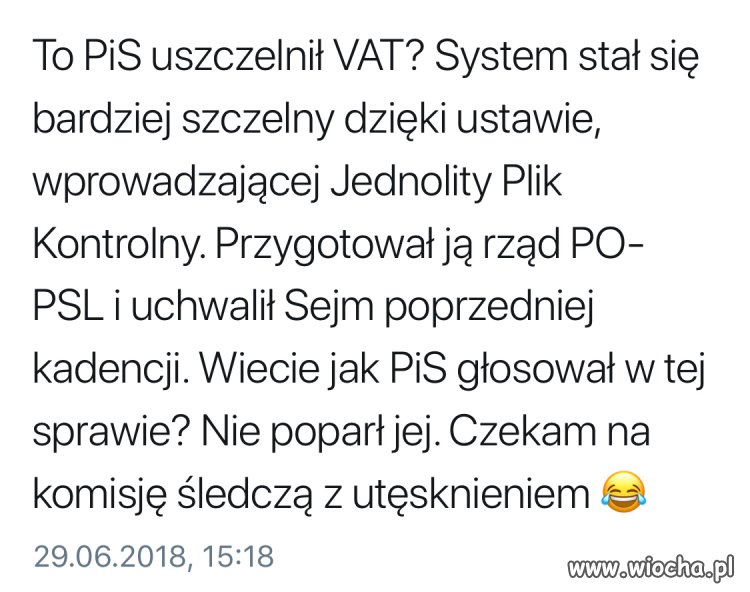 Z cyklu uszczelnienie VAT