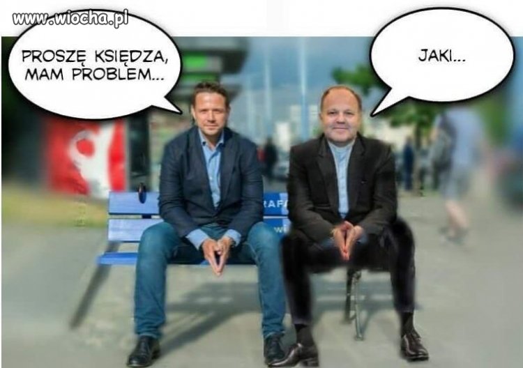 Tymczasem na ławeczce...