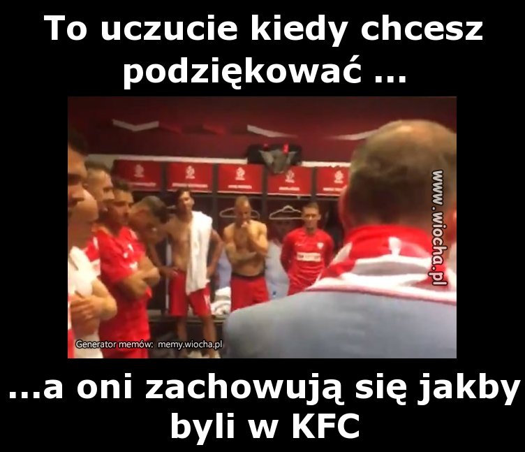 Nawet piłkarze mają to gdzieś
