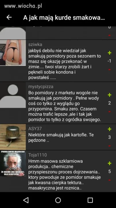 A jak mają smakować pomidory.