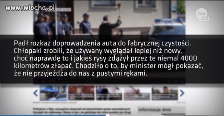 Zieliński  uroczyście przekazał i kazał poświęcić