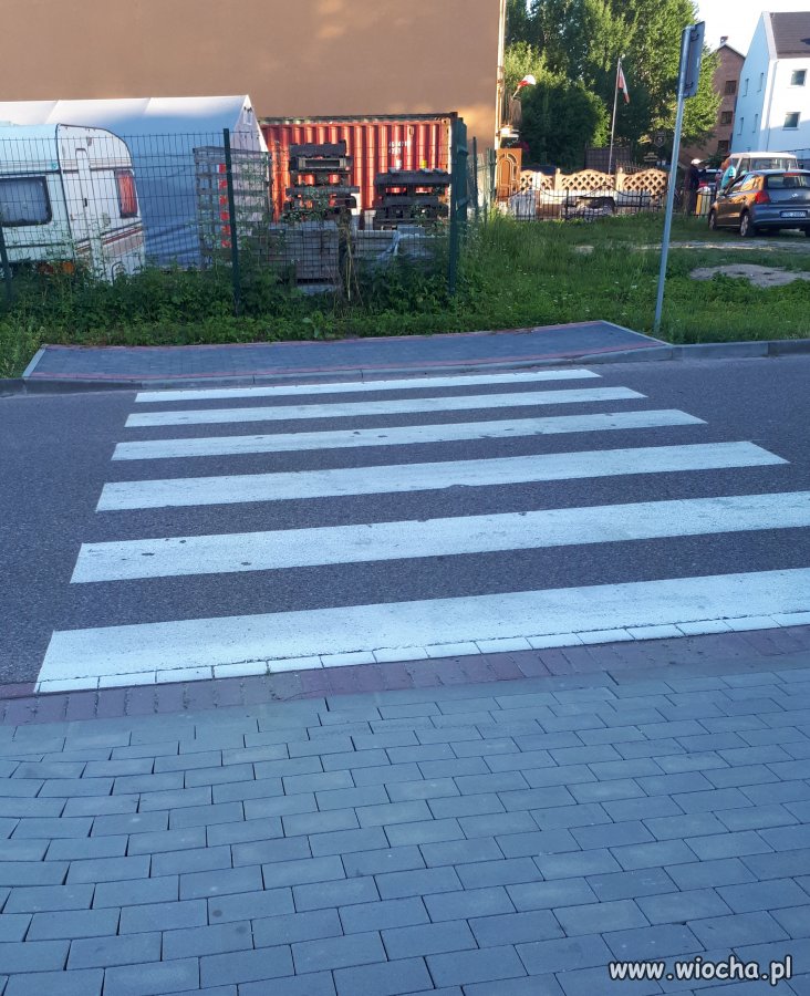 Przejście dla pieszych w Ustce