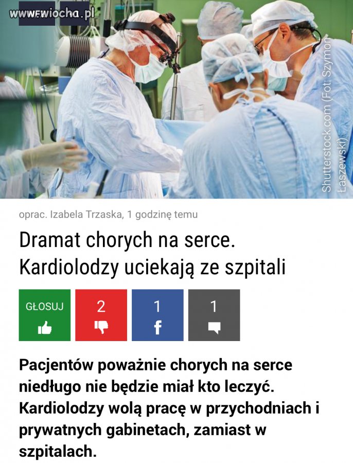 Następny sukces reformy służby zdrowia