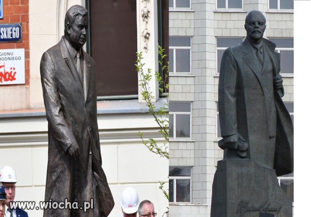 Znajomy coś ten pomnik w Szczecinie dla PiS-u