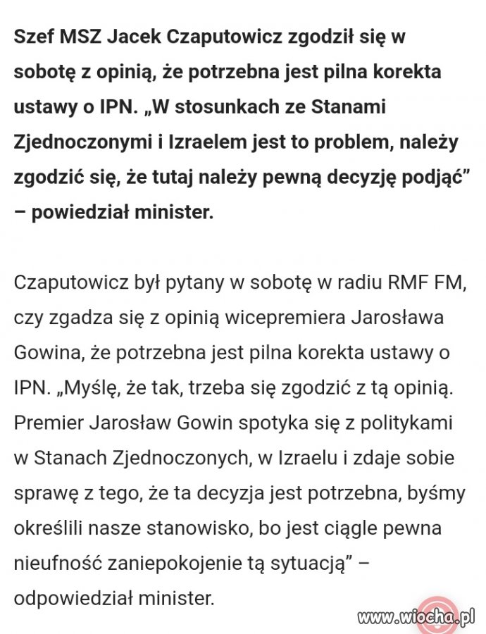 Ledwie z kolan wstali...