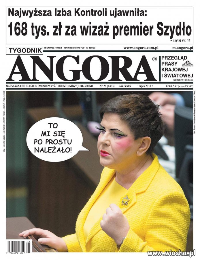 Jej sie należało