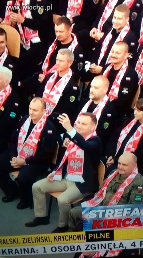 Selfie na uczczenie 3 bramki