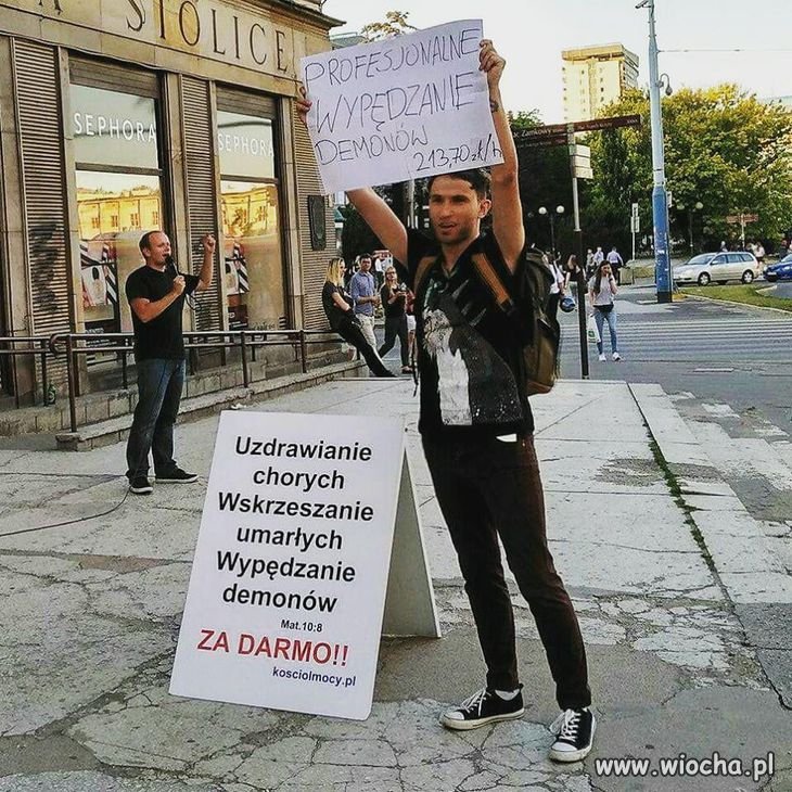 Skoro za darmo,to może na Wiejską