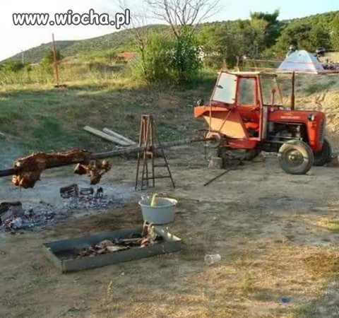 Grill za wschodnią granicą.