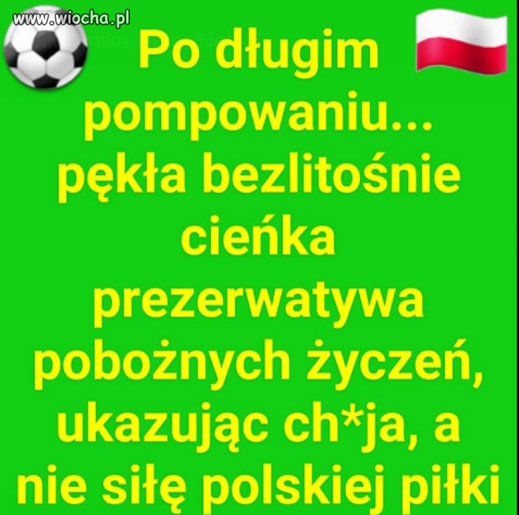 Chciałbym choć raz wierzyć w to co trener obiecuje