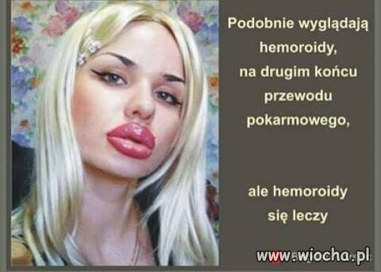 Usta większe od mózgu