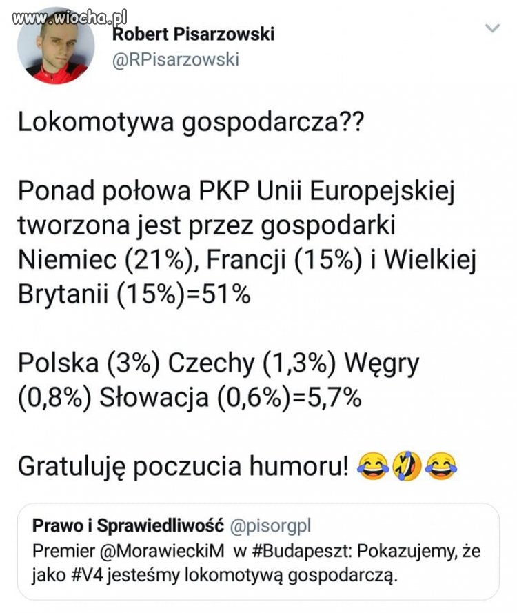 Odlot Morawieckiego