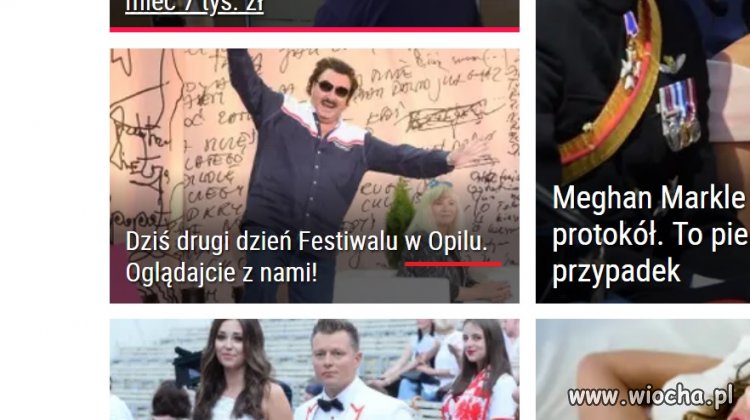 WP na pierwszej stronie