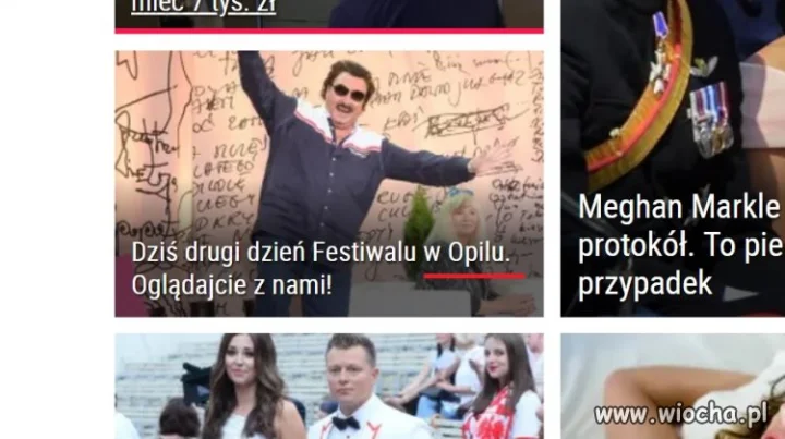 WP na pierwszej stronie