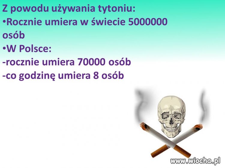 Skoro tylu ludzi umiera