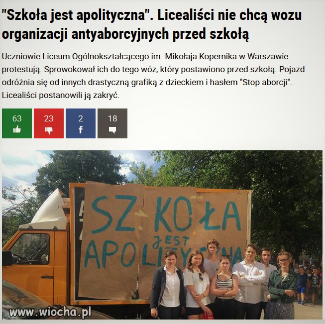 Brawo dla tych młodych ludzi 