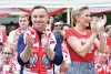 Przyczyna porażki ...nie pojechał ale kibicował