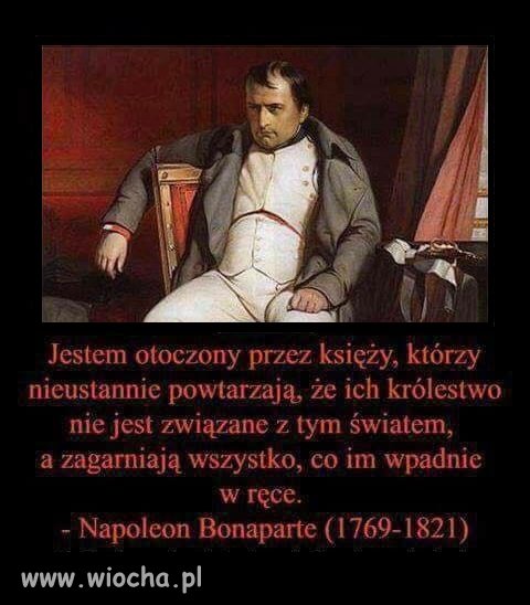 Wielcy przywódcy nie bali się kleru