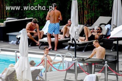 Tak po meczu z Senegalem się odpoczywa.