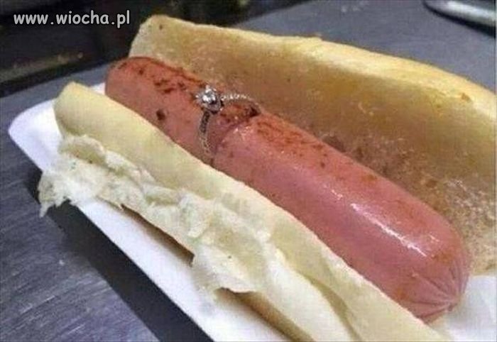 Oświadczyny w stylu fast-food 