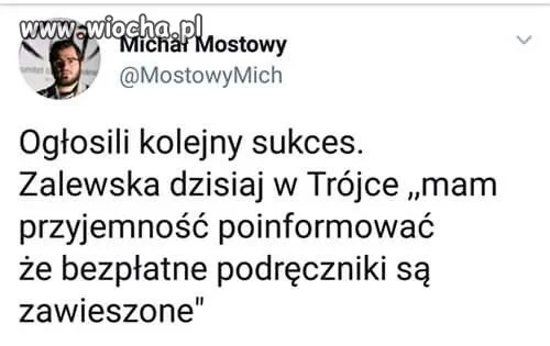 ,,Sukces" za ,, sukcesem".