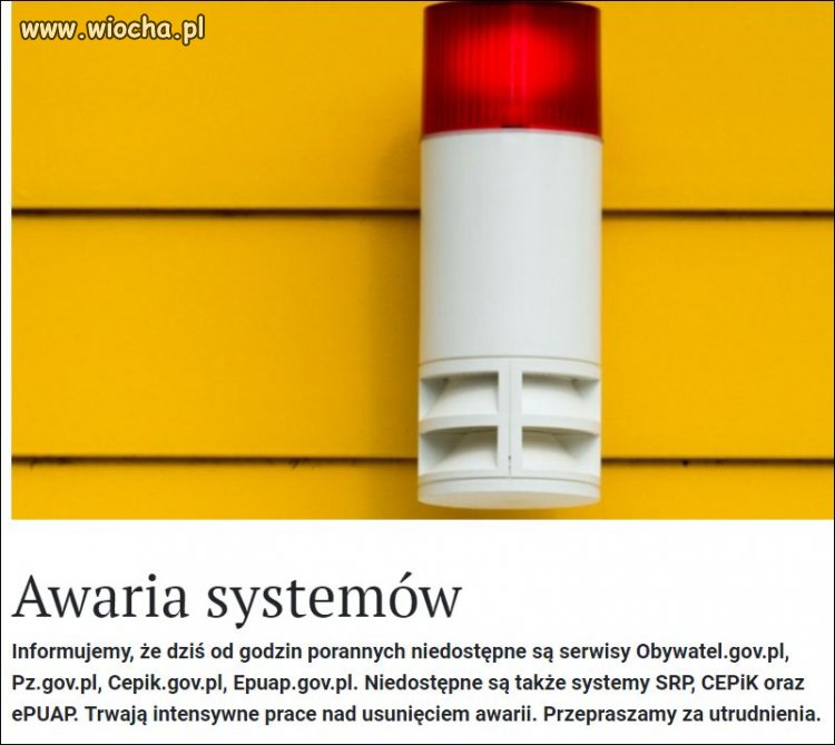 Ministerstwo Cyfryzacji informuje