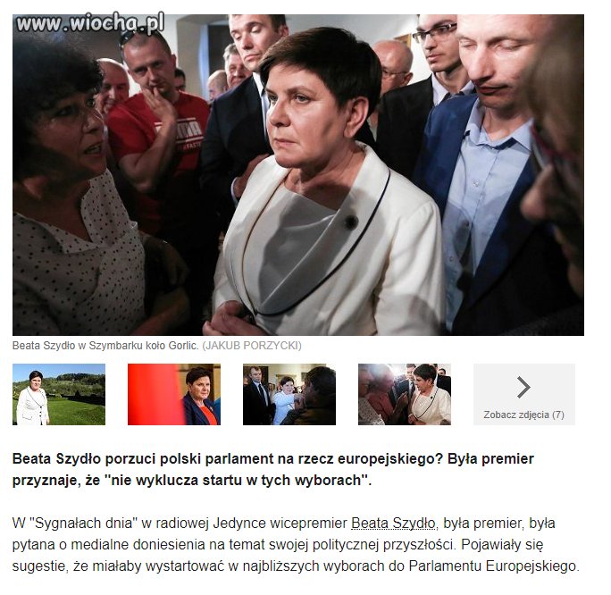 Narobiła wiochy w Polsce