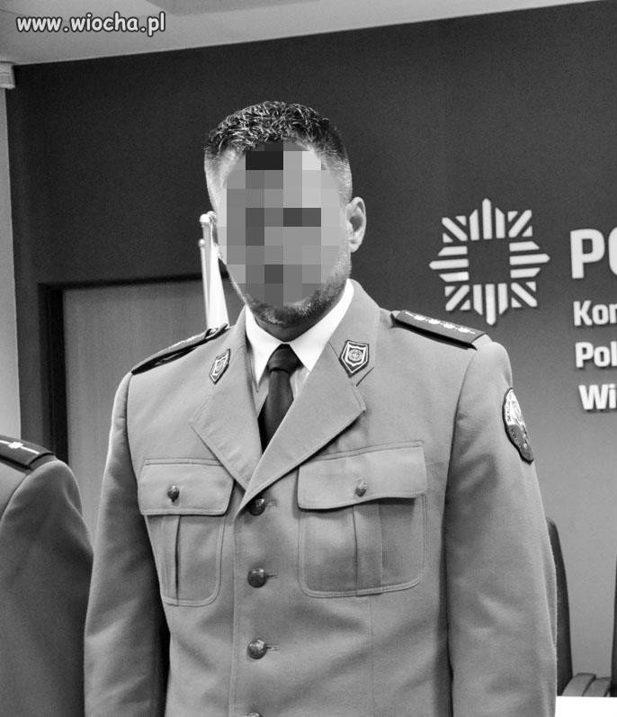 Dowódca antyterrorystów wypadł z okna na imprezie
