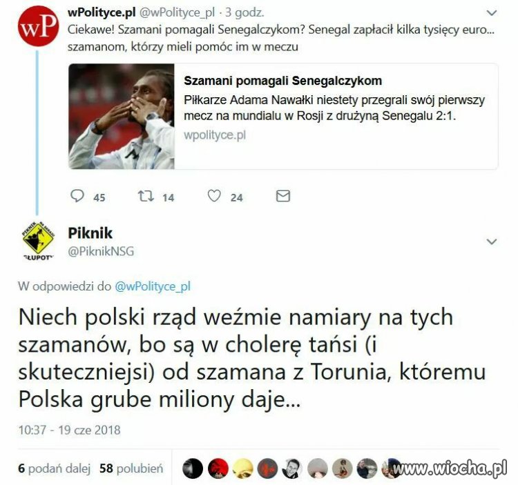 To tym razem nie jest wina Tuska. 