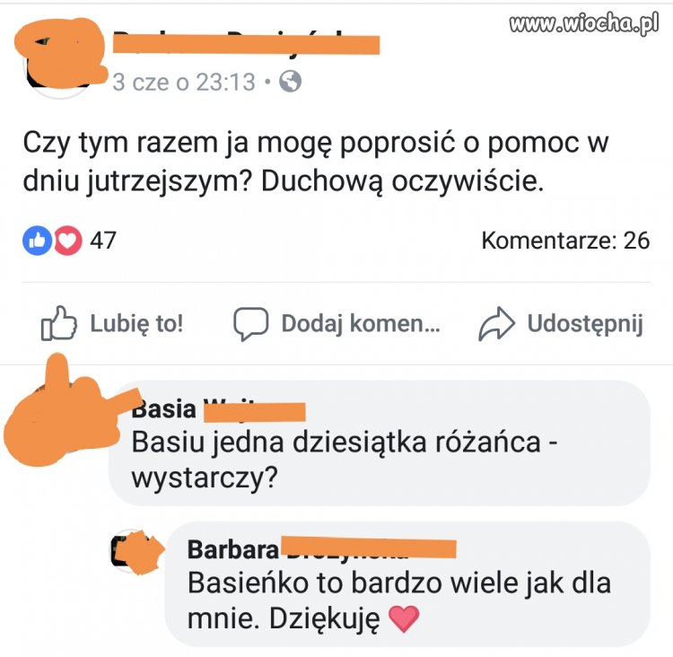 Pomoc - dla kogo jeszcze? 