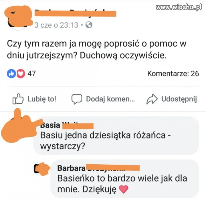 Pomoc - dla kogo jeszcze? 