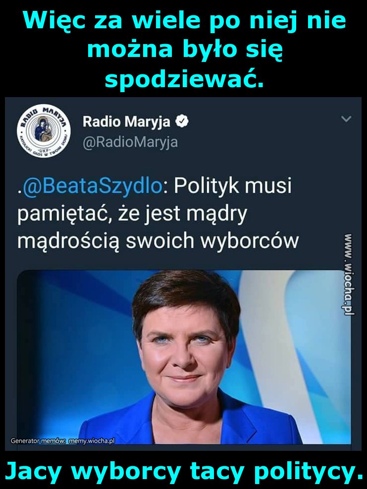 Więc za wiele po niej nie można było się