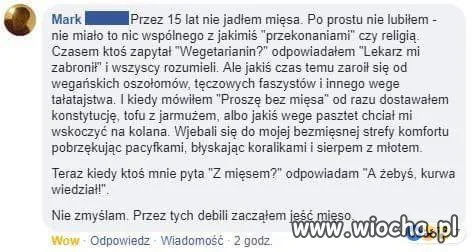 Szczery do bólu. 