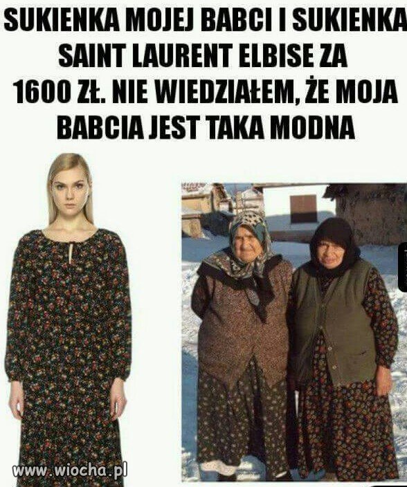 I za 16 złotych ma babcia.