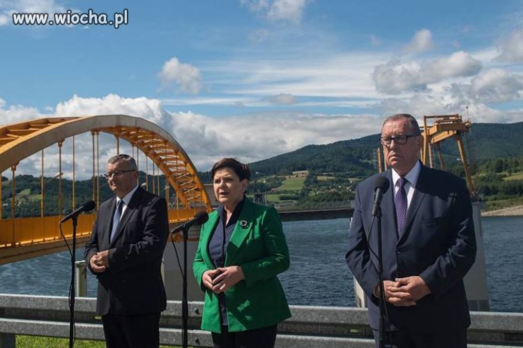 Świnna Poręba. Zbiornik otwarty, ale zamknięty.