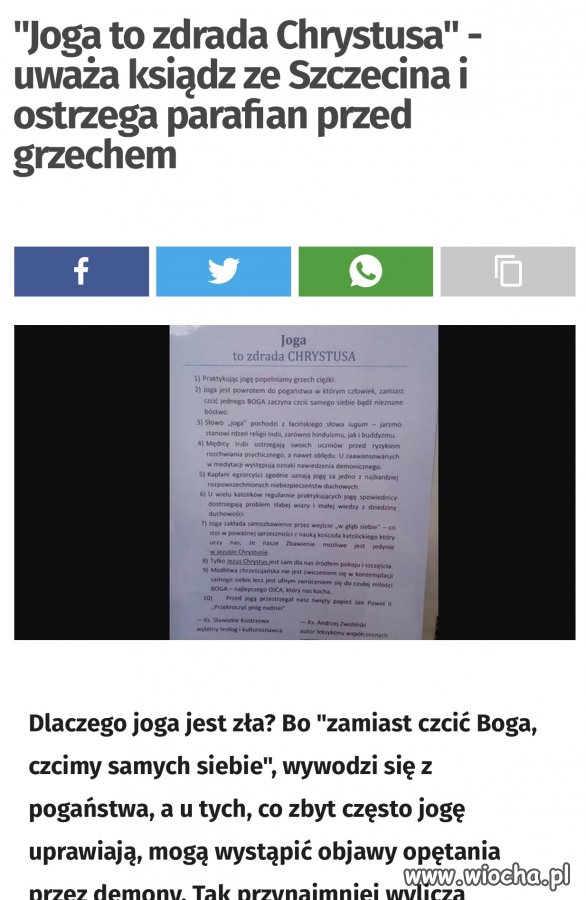 A pedofilia w kościele to pewnie 