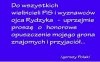 Ja tylko informuje