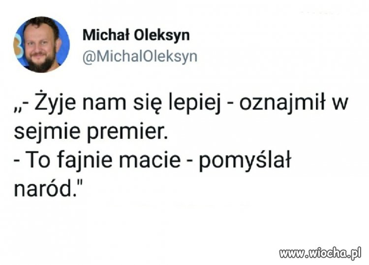 Zapomniał dodać
