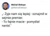 Zapomniał dodać